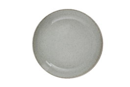 Hermia MOD18Y2730P03 Vajilla de Porcelana Verde 18 Piezas - Apta para Microondas y Lavavajillas